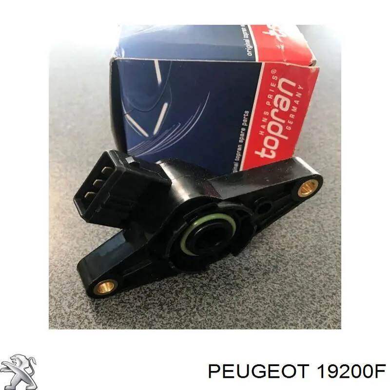 Do koszyka 19200F Peugeot/Citroen Czujnik położenia przepustnicy (potencjometr)