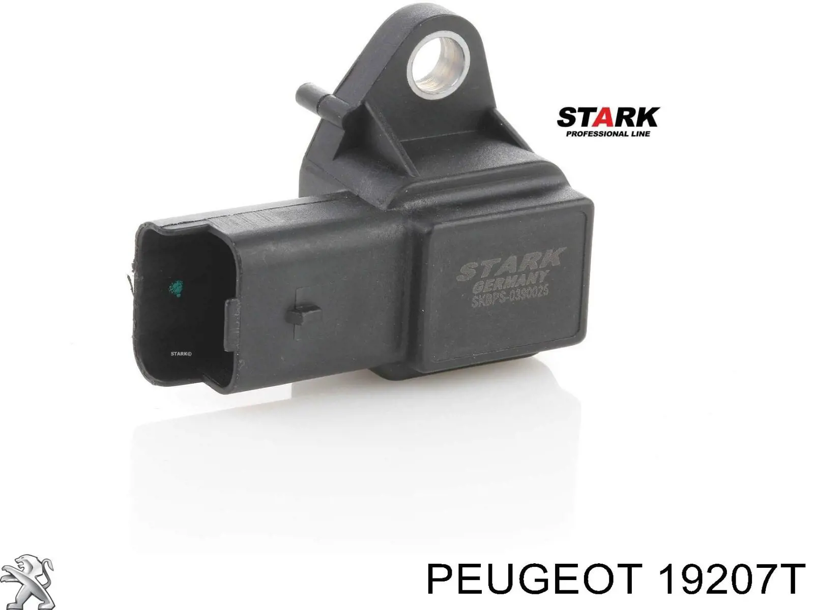 Czujnik ciśnienia w kolektorze ssącym, MAP 19207T Peugeot/Citroen