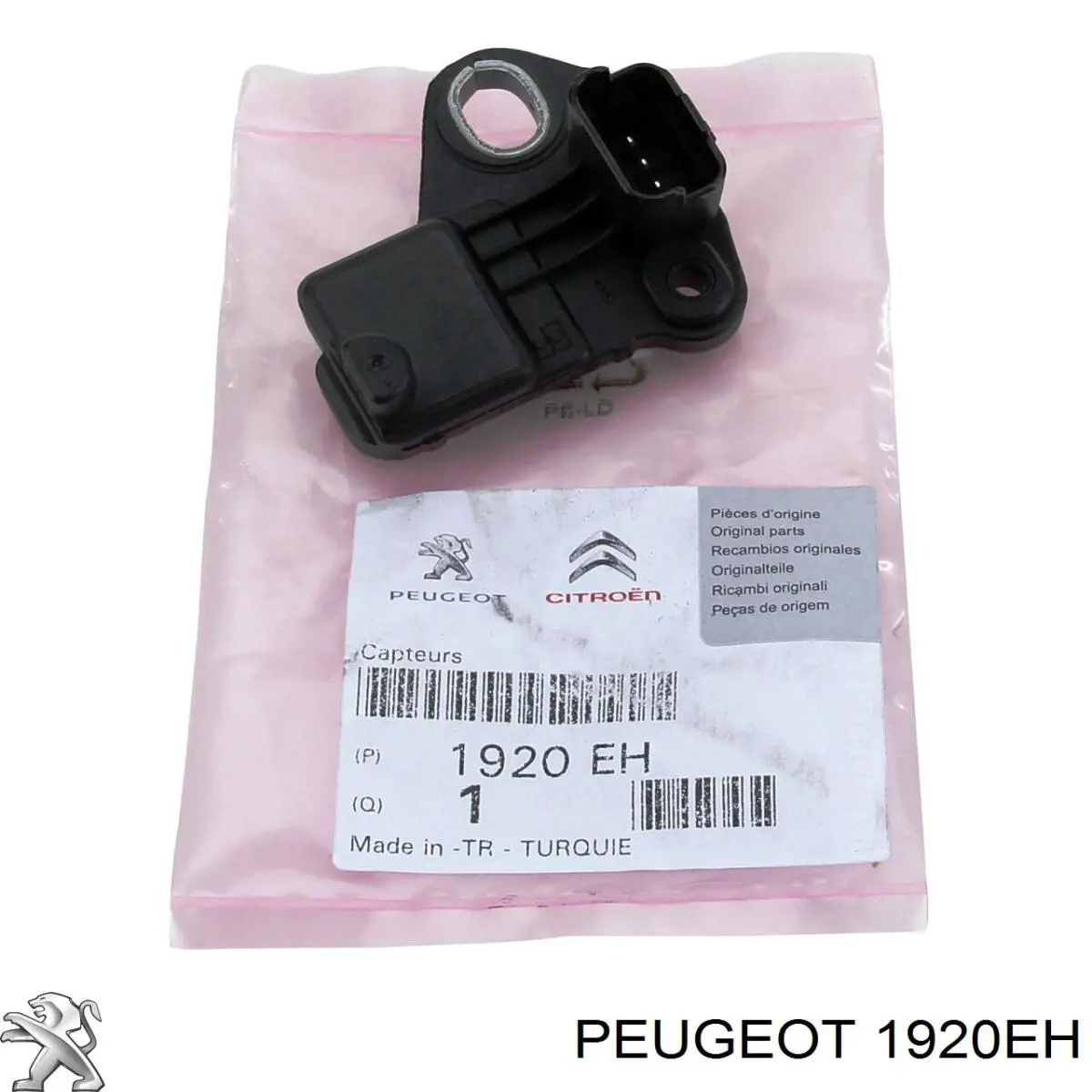 Czujnik położenia wału korbowego Peugeot/Citroen 1920EH cena, od 18,08 USD