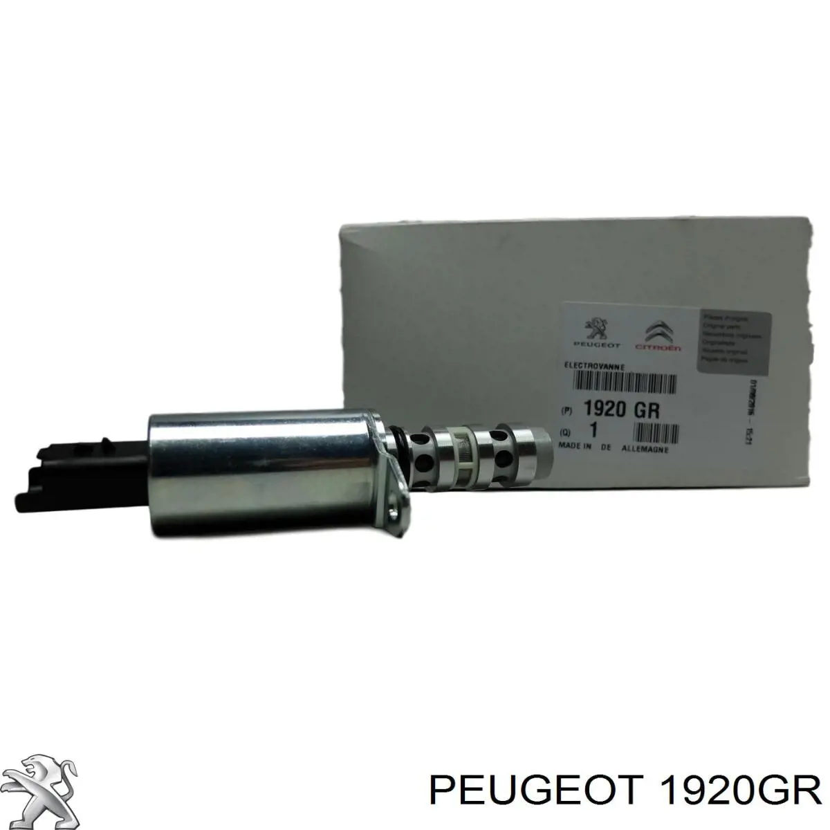 Do koszyka 1920GR Peugeot/Citroen Zawór elektromagnetyczny faz rozrządu