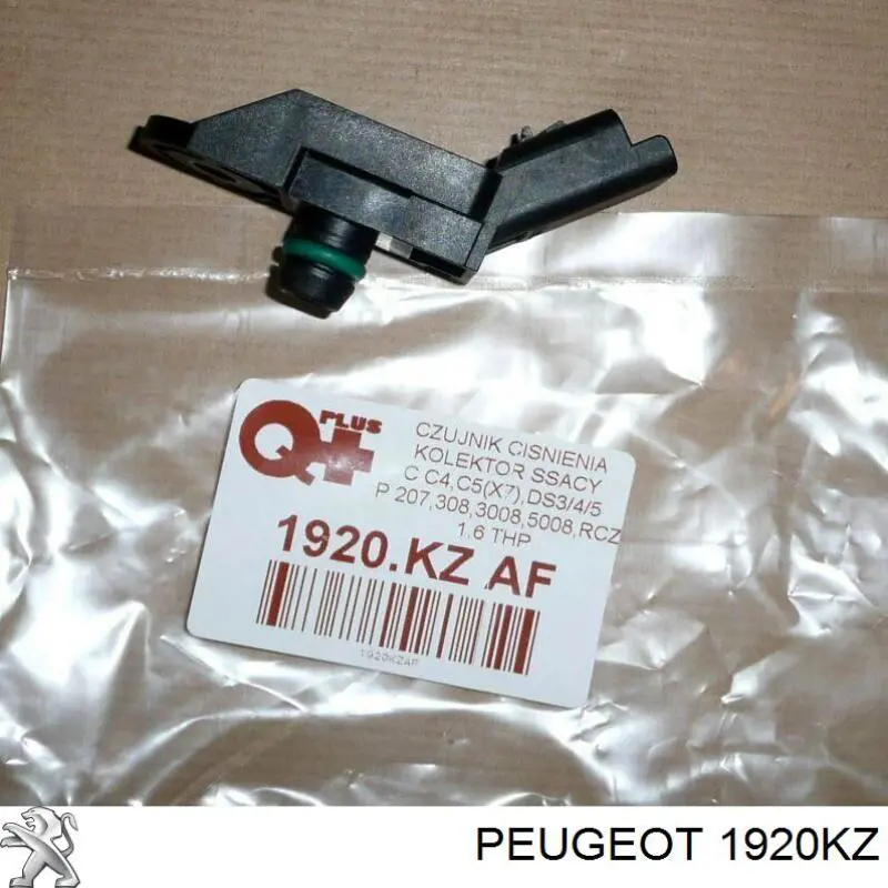 Do koszyka 1920KZ Peugeot/Citroen Czujnik ciśnienia w kolektorze ssącym, MAP