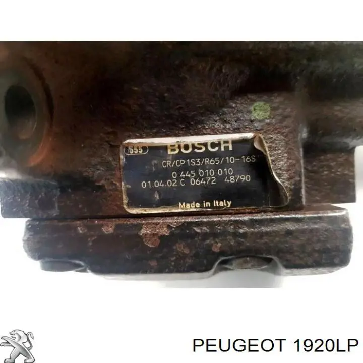 Do koszyka 1920LP Peugeot/Citroen Pompa wtryskowa wysokiego ciśnienia
