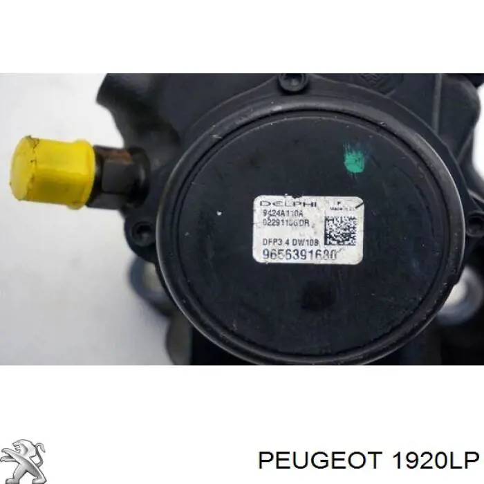 1920LP Peugeot/Citroen Pompa wtryskowa wysokiego ciśnienia