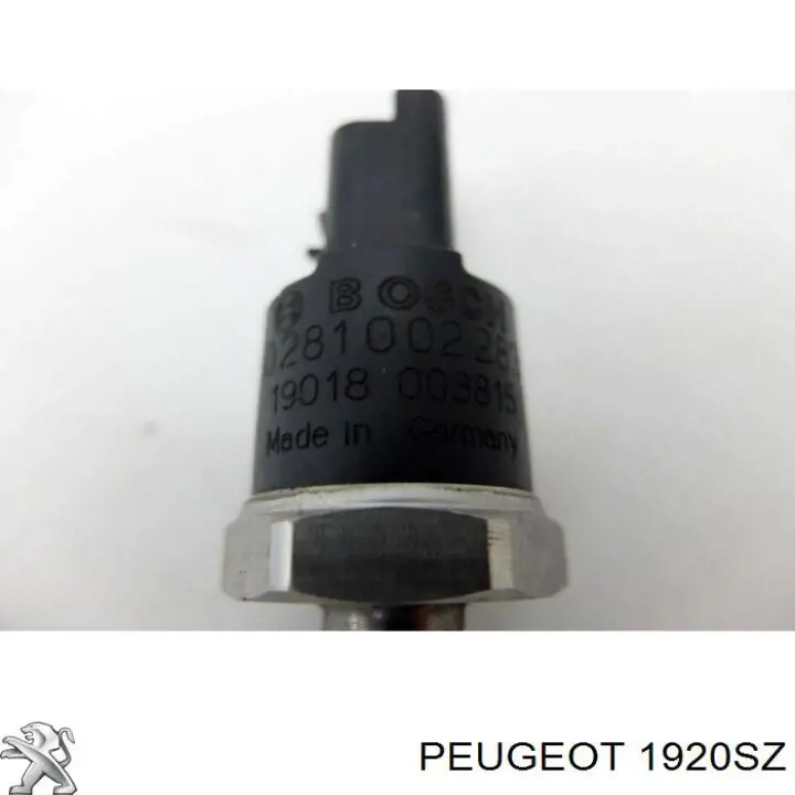 Czujnik ciśnienia paliwa Peugeot/Citroen 1920SZ