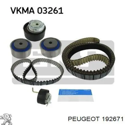 Pasek pompy wtryskowej Peugeot/Citroen 192671 cena, od 18,94 USD