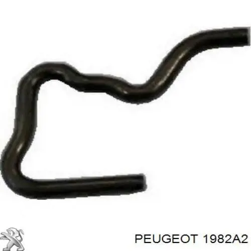 Do koszyka 1982A2 Peugeot/Citroen Zacisk mocujący rurki zwrotnej wtryskiwaczy
