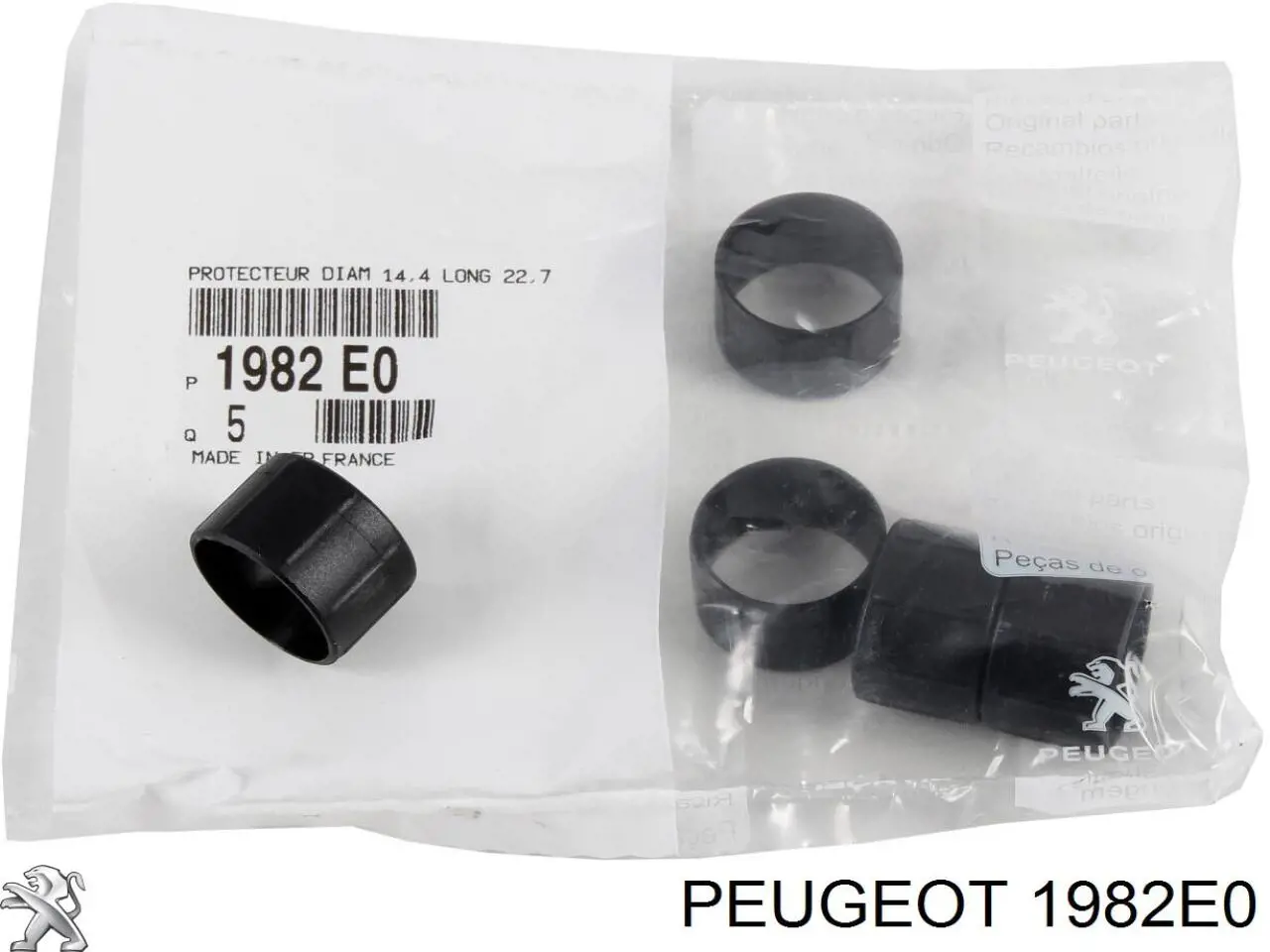 1982E0 Peugeot/Citroen Pierścień uszczelniający wtryskiwacza