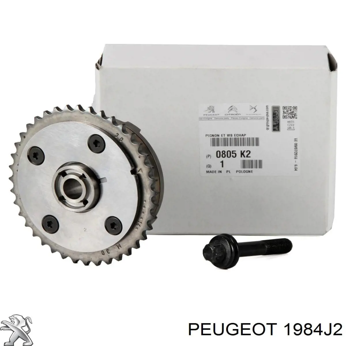 1984J2 Peugeot/Citroen Wtryskiwacz paliwa