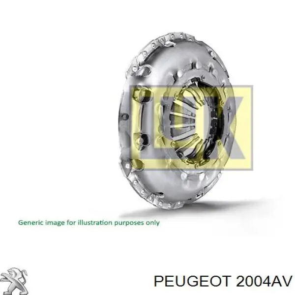  Docisk sprzęgła Peugeot 308 1