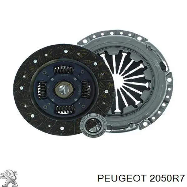 2050R7 Peugeot/Citroen Zestaw sprzęgła (3 części)