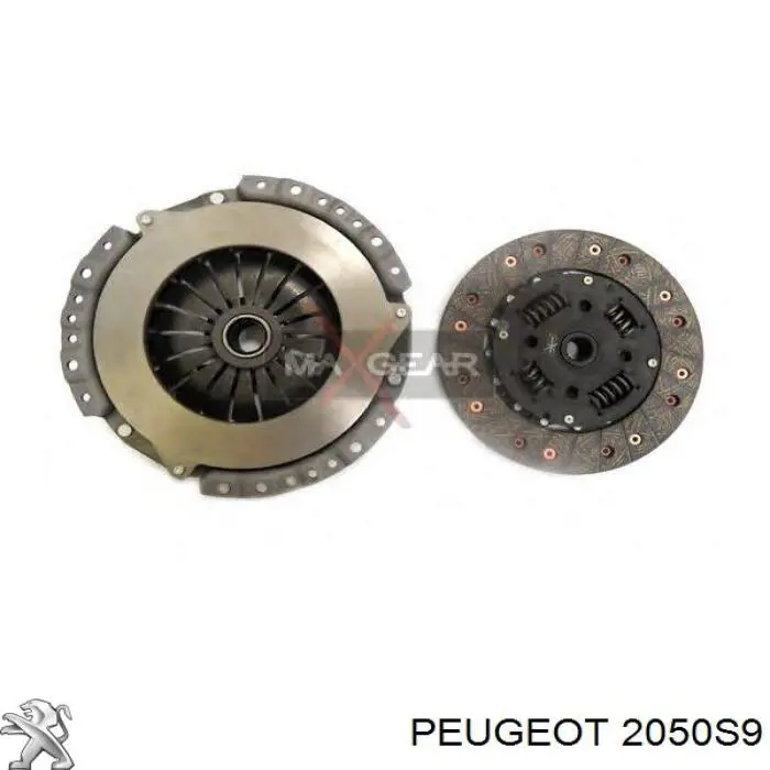 Do koszyka 2050S9 Peugeot/Citroen Zestaw sprzęgła (3 części)
