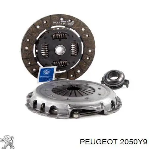 Zestaw sprzęgła (3 części) Peugeot/Citroen 2050Y9 cena, od 230,95 USD