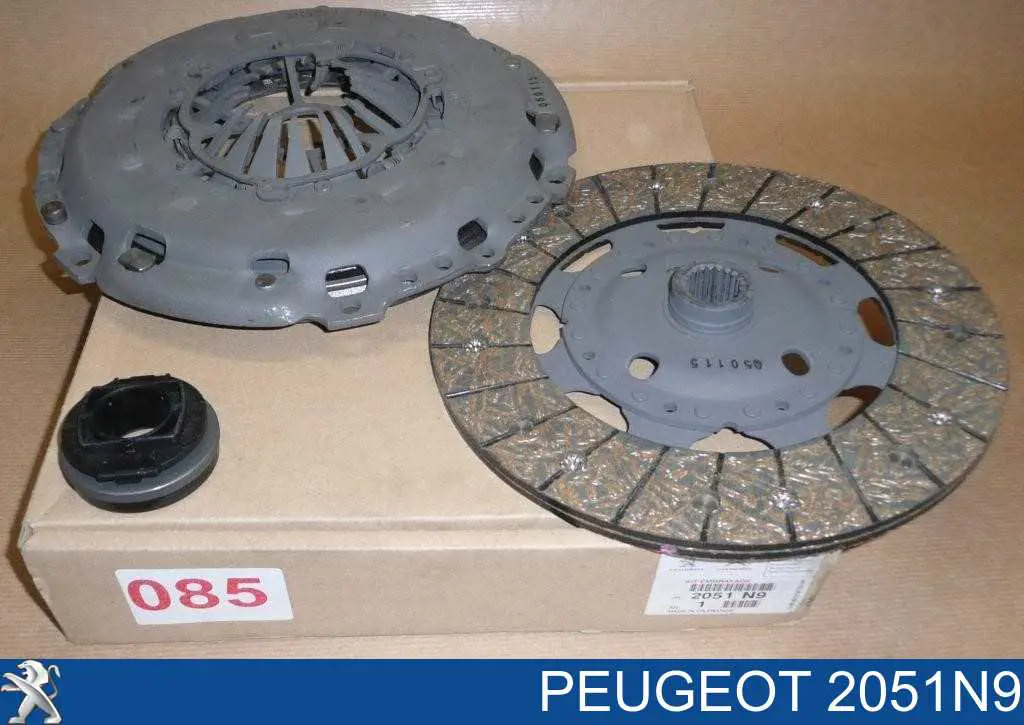 Zestaw sprzęgła (3 części) Peugeot/Citroen 2051N9 cena, od 167,71 USD