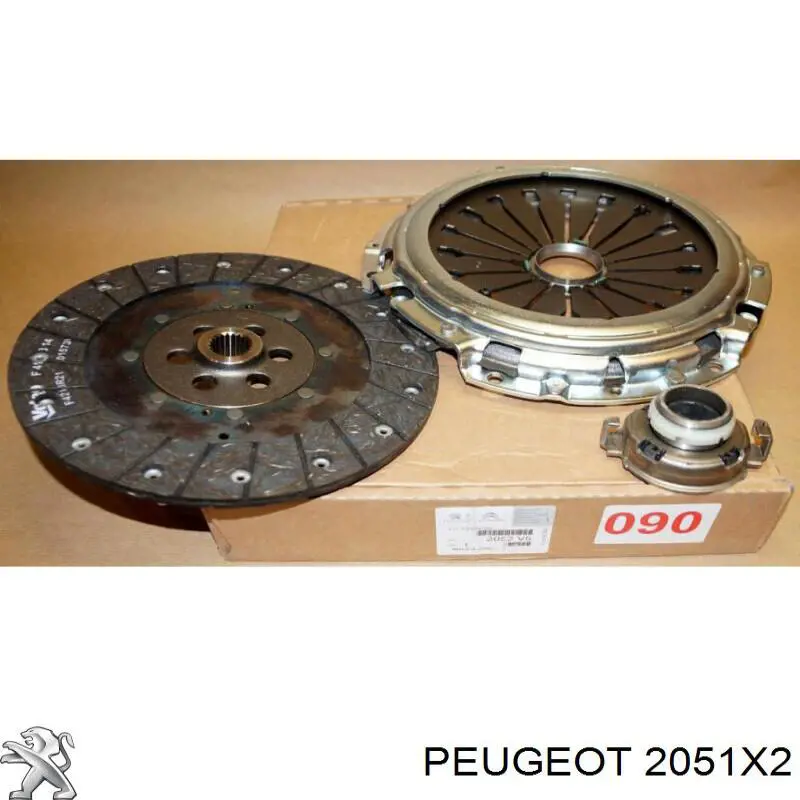 Zestaw sprzęgła (3 części) Peugeot/Citroen 2051X2 cena, od 95,34 USD