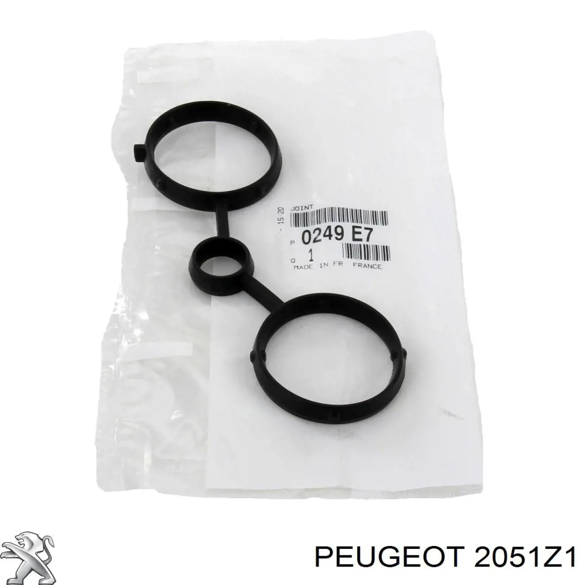 Zestaw sprzęgła (3 części) 2051Z1 Peugeot/Citroen