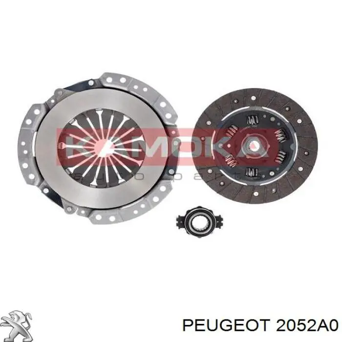 2052A0 Peugeot/Citroen Zestaw sprzęgła (3 części)