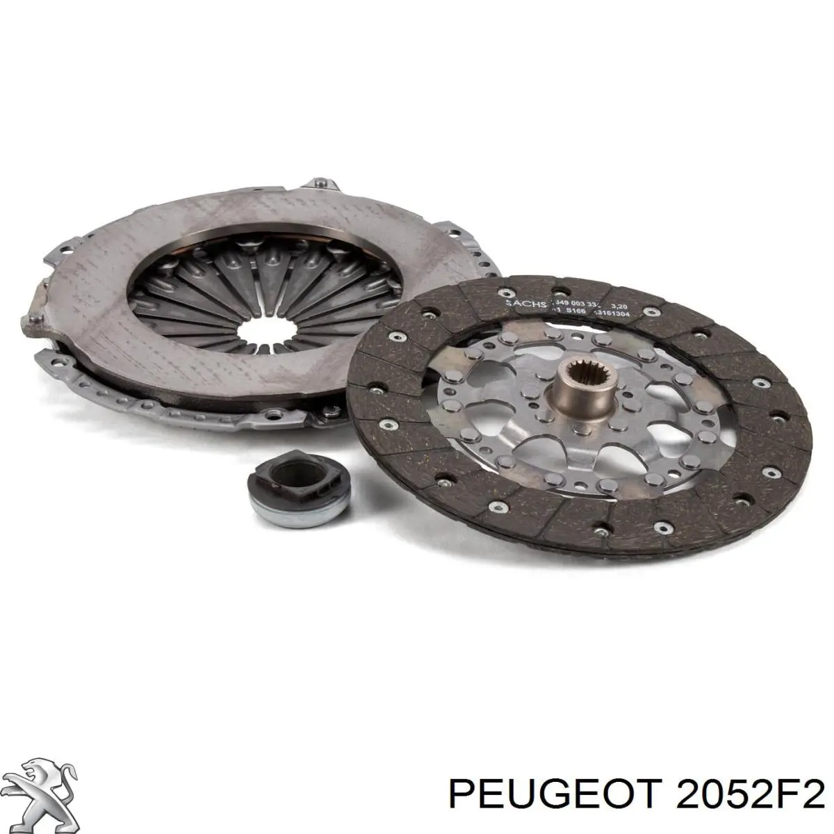 Zestaw sprzęgła (3 części) Peugeot/Citroen 2052F2 cena, od 121,95 USD