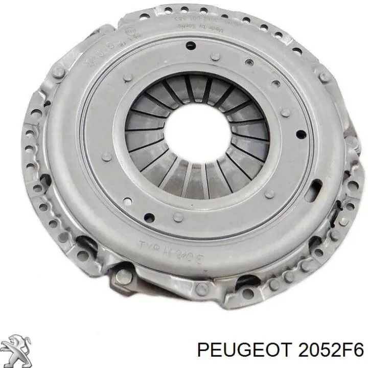 2052F6 Peugeot/Citroen zestaw sprzęgła (3 części)