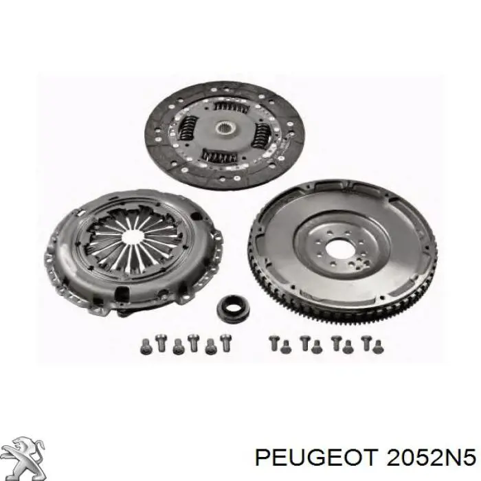 2052N5 Peugeot/Citroen Zestaw sprzęgła (3 części)