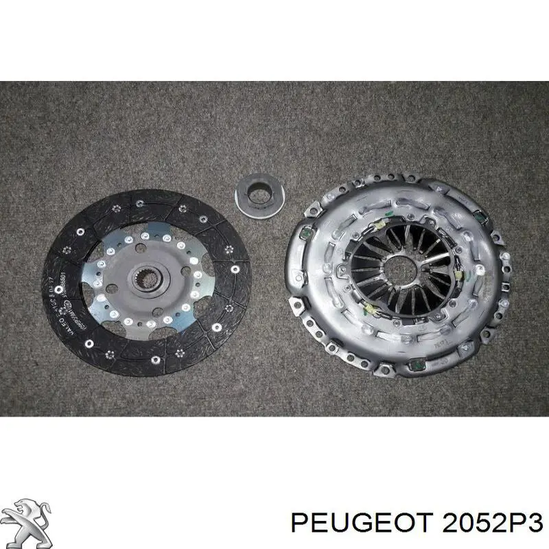Do koszyka 2052P3 Peugeot/Citroen Zestaw sprzęgła (3 części)
