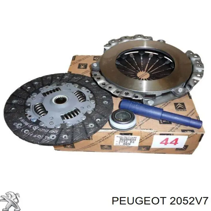 2052V7 Peugeot/Citroen zestaw sprzęgła (3 części)