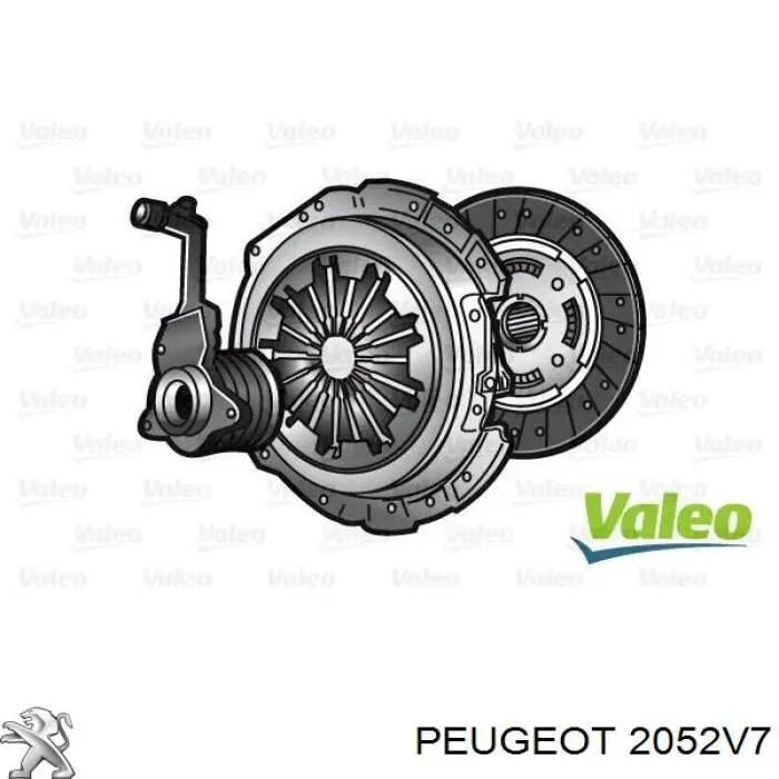 Zestaw sprzęgła (3 części) Peugeot/Citroen 2052V7 cena, od 227,22 USD