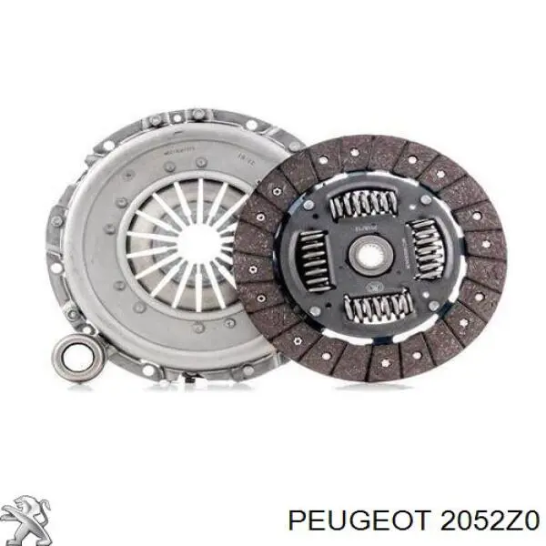 Zestaw sprzęgła (3 części) Peugeot/Citroen 2052Z0 cena, od 139,99 USD