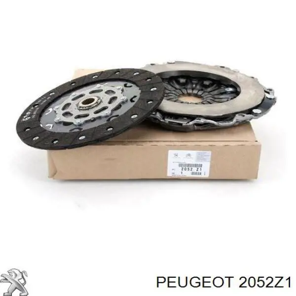 2052Z1 Peugeot/Citroen Zestaw sprzęgła (3 części)