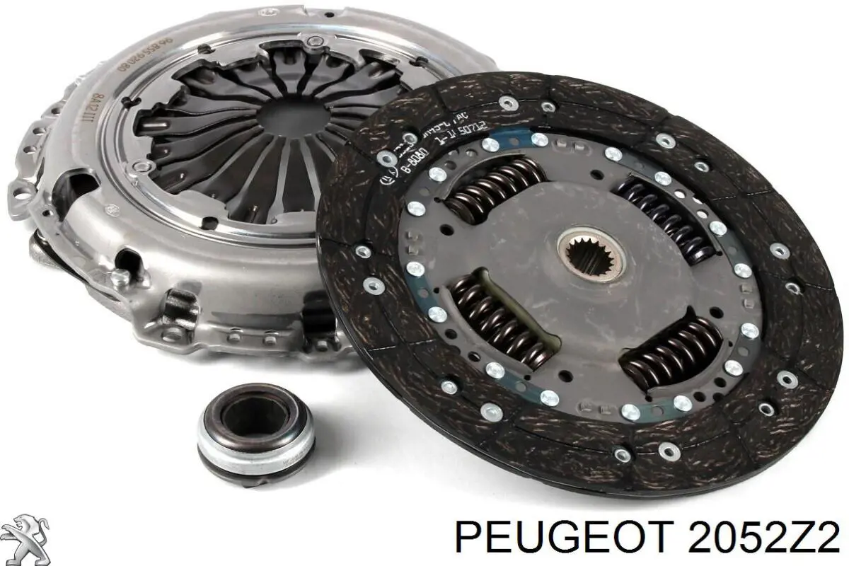 Do koszyka 2052Z2 Peugeot/Citroen Zestaw sprzęgła (3 części)