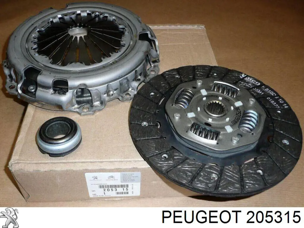 Do koszyka 205315 Peugeot/Citroen Zestaw sprzęgła (3 części)
