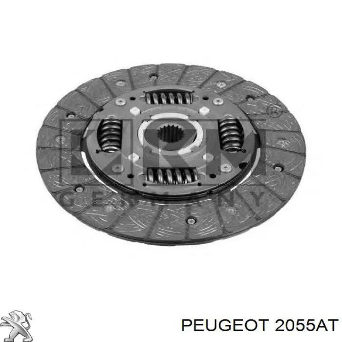 2055AT Peugeot/Citroen Tarcza sprzęgła