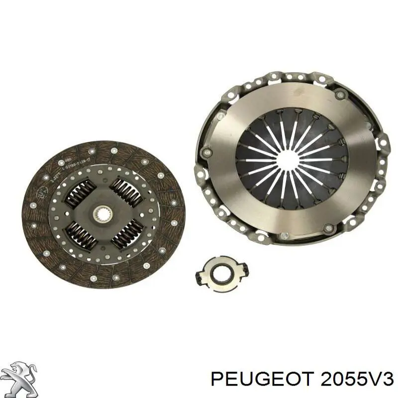 Tarcza sprzęgła Peugeot/Citroen 2055V3 cena, od 50,59 USD