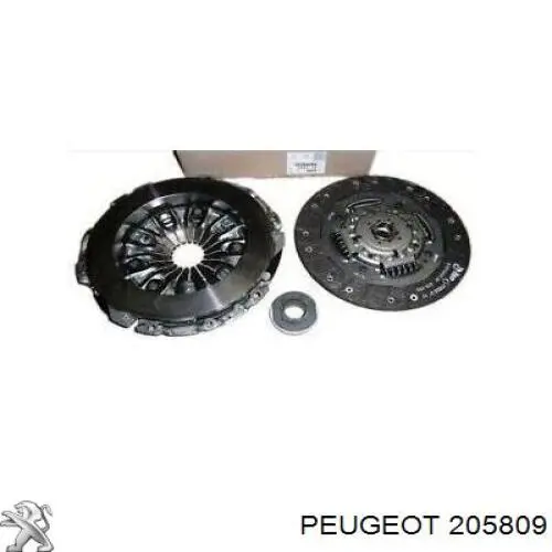 Zestaw sprzęgła (3 części) Peugeot/Citroen 205809 cena, od 244,41 USD