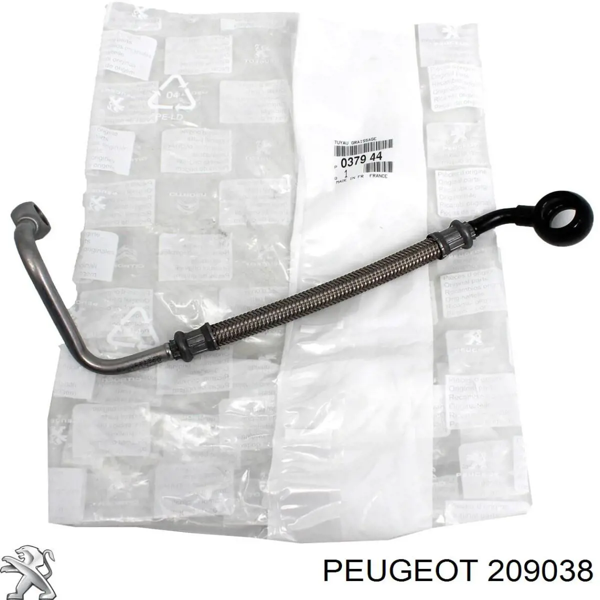 Rura (przewód) chłodzenia automatycznej skrzyni biegów, dopływ Peugeot/Citroen 209038 cena, od 123,13 USD
