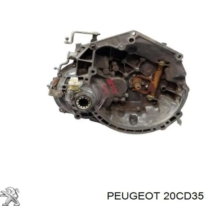 20CD34 Peugeot/Citroen mechaniczna skrzynia biegów w komplecie