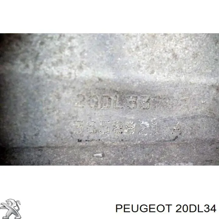 20TE28 Peugeot/Citroen Mechaniczna skrzynia biegów w komplecie
