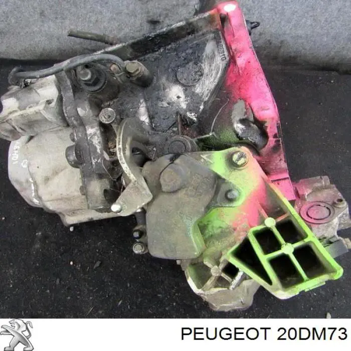 Mechaniczna skrzynia biegów w komplecie Citroen C4 I hatchback (LC) (2004 - 2010) cena, od 301,24 USD