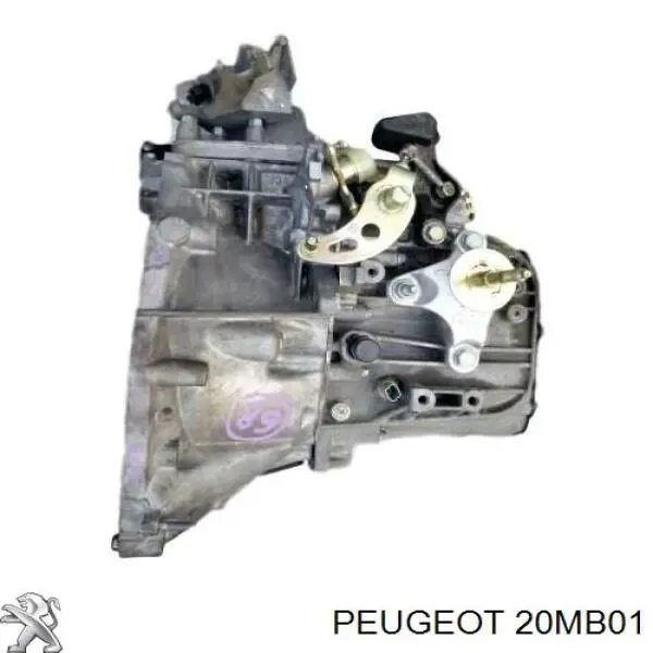 Mechaniczna skrzynia biegów w komplecie Peugeot 407 SW (6E)