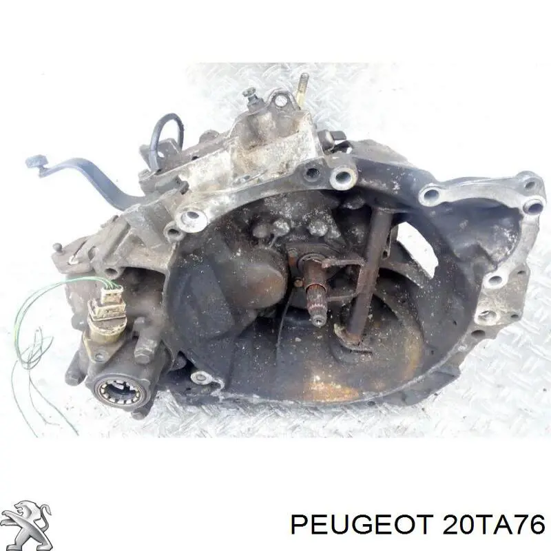 20TA76 Peugeot/Citroen mechaniczna skrzynia biegów w komplecie