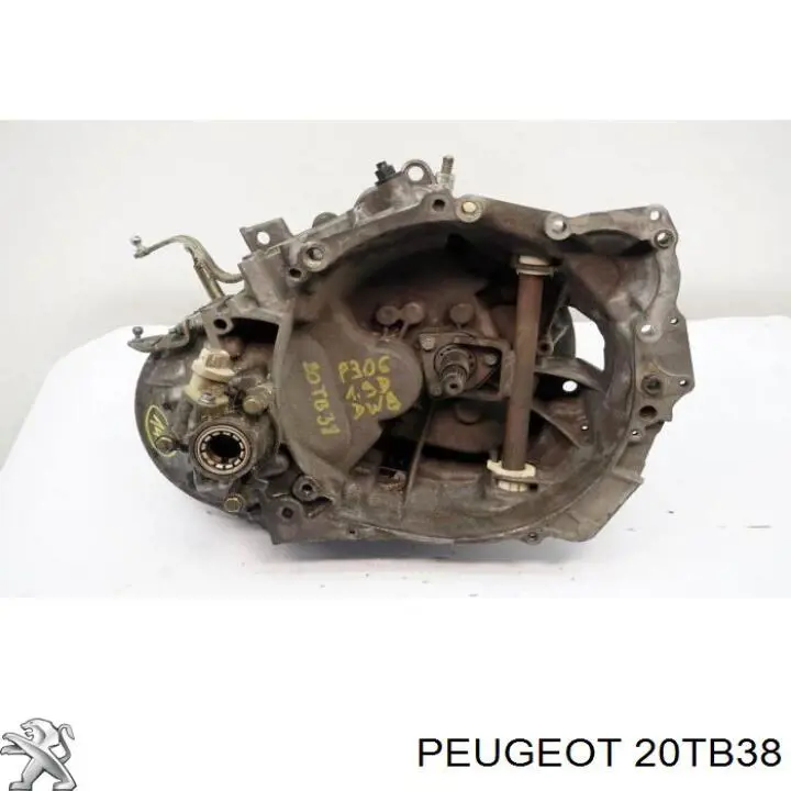 2222SE Peugeot/Citroen mechaniczna skrzynia biegów w komplecie