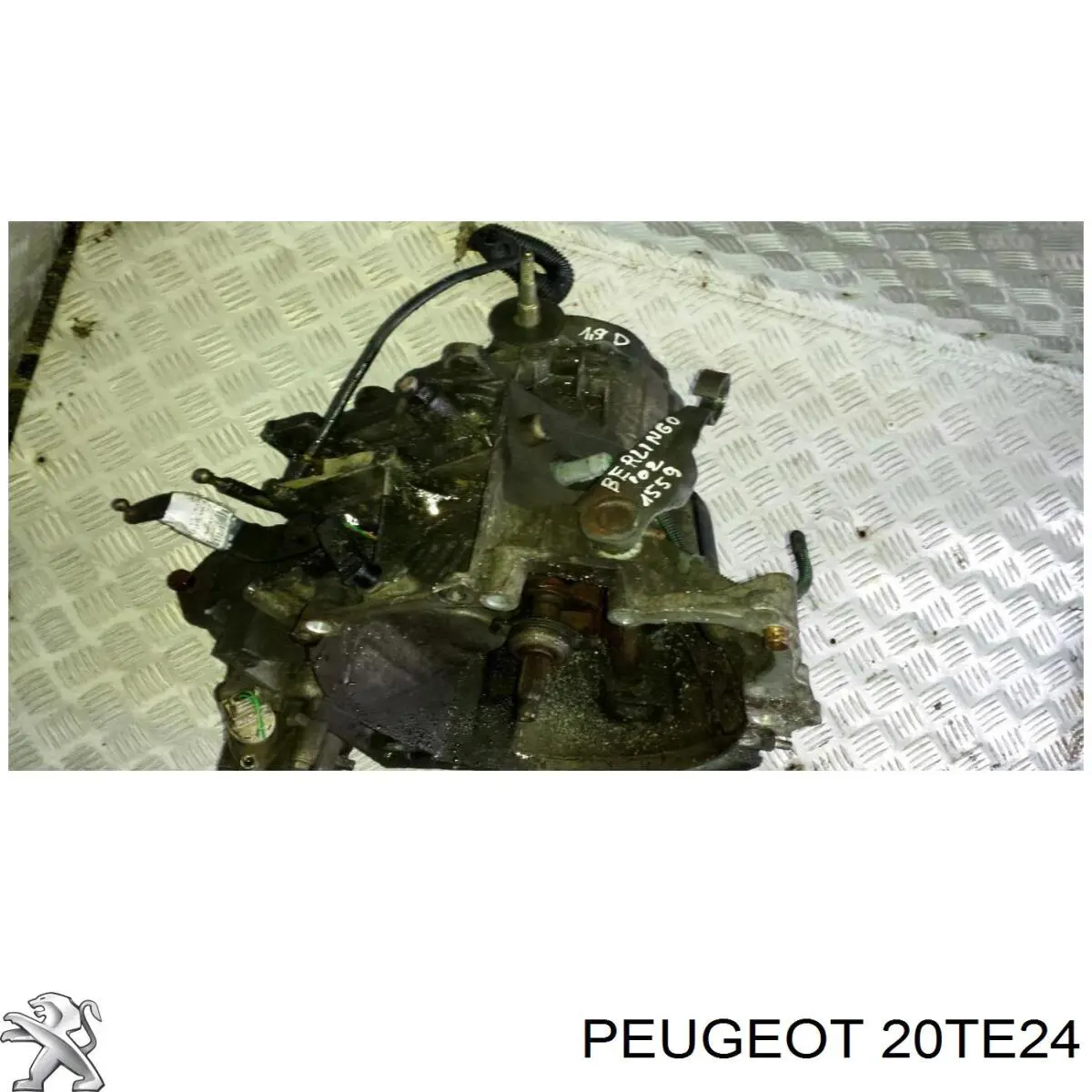 Mechaniczna skrzynia biegów w komplecie 20TE24 Peugeot/Citroen