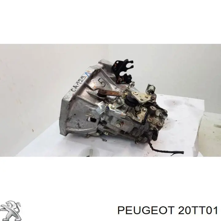 Do koszyka Mechaniczna skrzynia biegów w komplecie Peugeot 107  