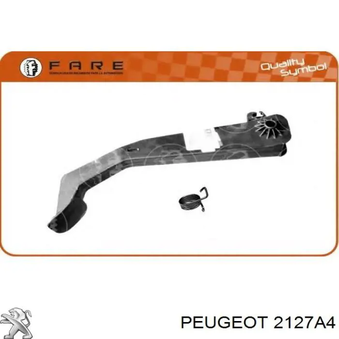 Do koszyka 2127A4 Peugeot/Citroen Pedał sprzęgła