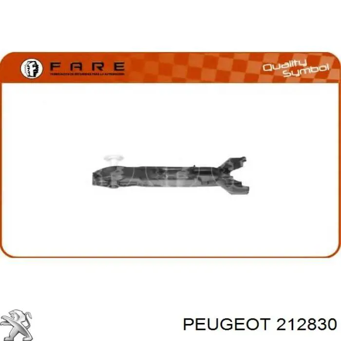 Do koszyka 212830 Peugeot/Citroen Drążek pedału sprzęgła