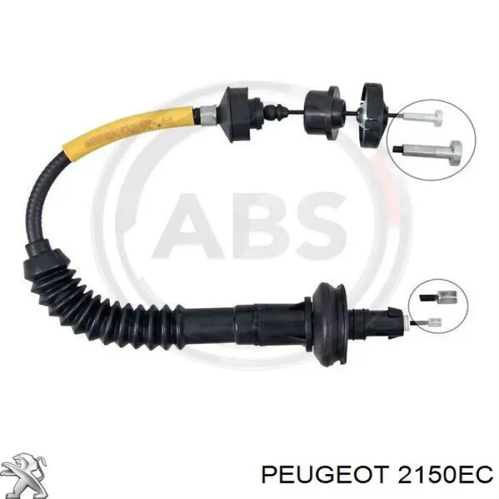 Linka sprzęgła Peugeot/Citroen 2150EC cena, od 34,98 USD