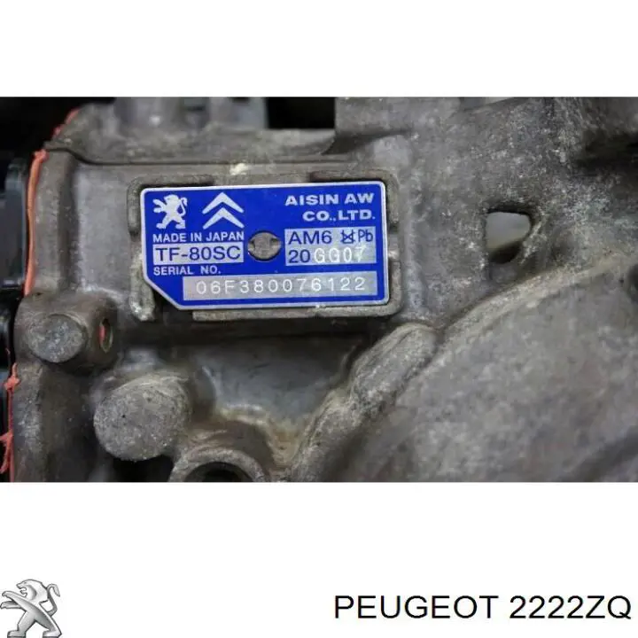 Automatyczna skrzynia biegów, kompletna do Peugeot 407  6D
