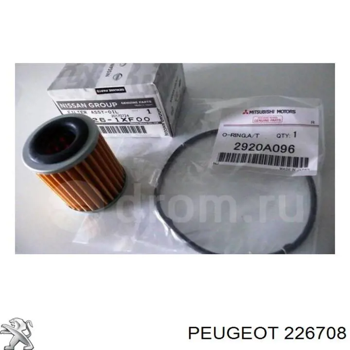 226708 Peugeot/Citroen Filtr automatycznej skrzyni biegów