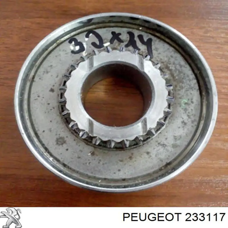 Koło zębate 3. biegu napędzające Peugeot 206 (2D)