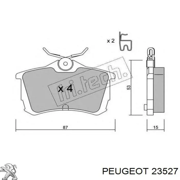 Zawór zwrotny układu oleju Peugeot/Citroen 23527 cena, od 7,11 USD