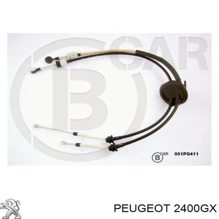 Linka dźwigni zmiany biegów podwójna Peugeot/Citroen 2400GX cena, od 98,83 USD